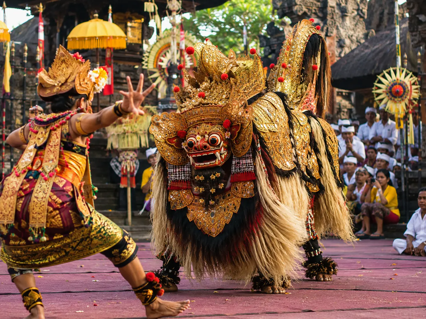 Traditional Barong Dance performance in Bali